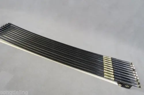 MMOOKA 10pcs of best plaid master black Carbon fiber CELLO bow 4/4 #7207