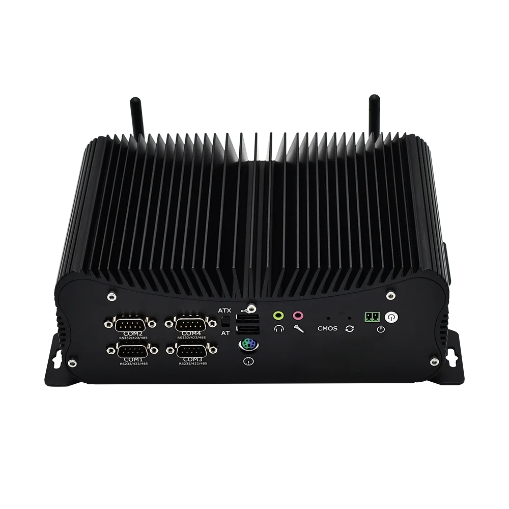 11th Gen Intel i7 1165G7 i5 1135G7 Fanless Mini PC Rugged Industrial Computer 6*COM 2*2.5G i225-V B3 LAN 8*USB GPIO HDMI VGA