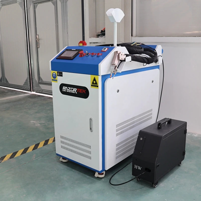 1200w/1500w/2000w/3000w Hand-Held Fiber Laser Welding Machine Water-Cooled 3-in-1 Metal Welding Cleaning & Cutting Equipment