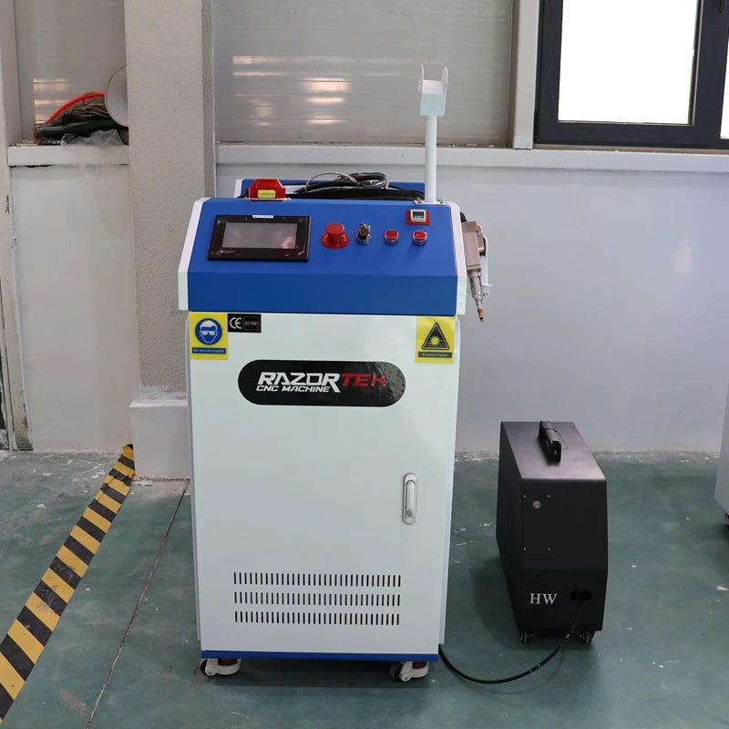 1200w/1500w/2000w/3000w Hand-Held Fiber Laser Welding Machine Water-Cooled 3-in-1 Metal Welding Cleaning & Cutting Equipment