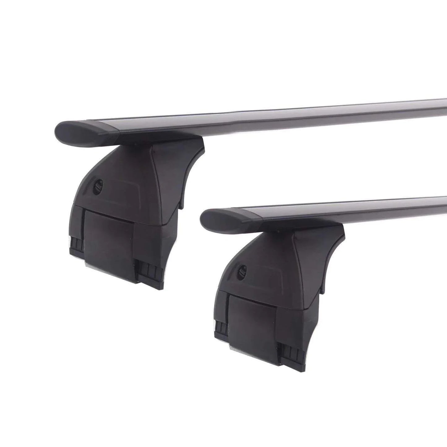 2 /4 Door Black Aluminum Luggage Cargo Carrier Roof Rack Crossbar for Jeep Wrangler JL 2018-2023