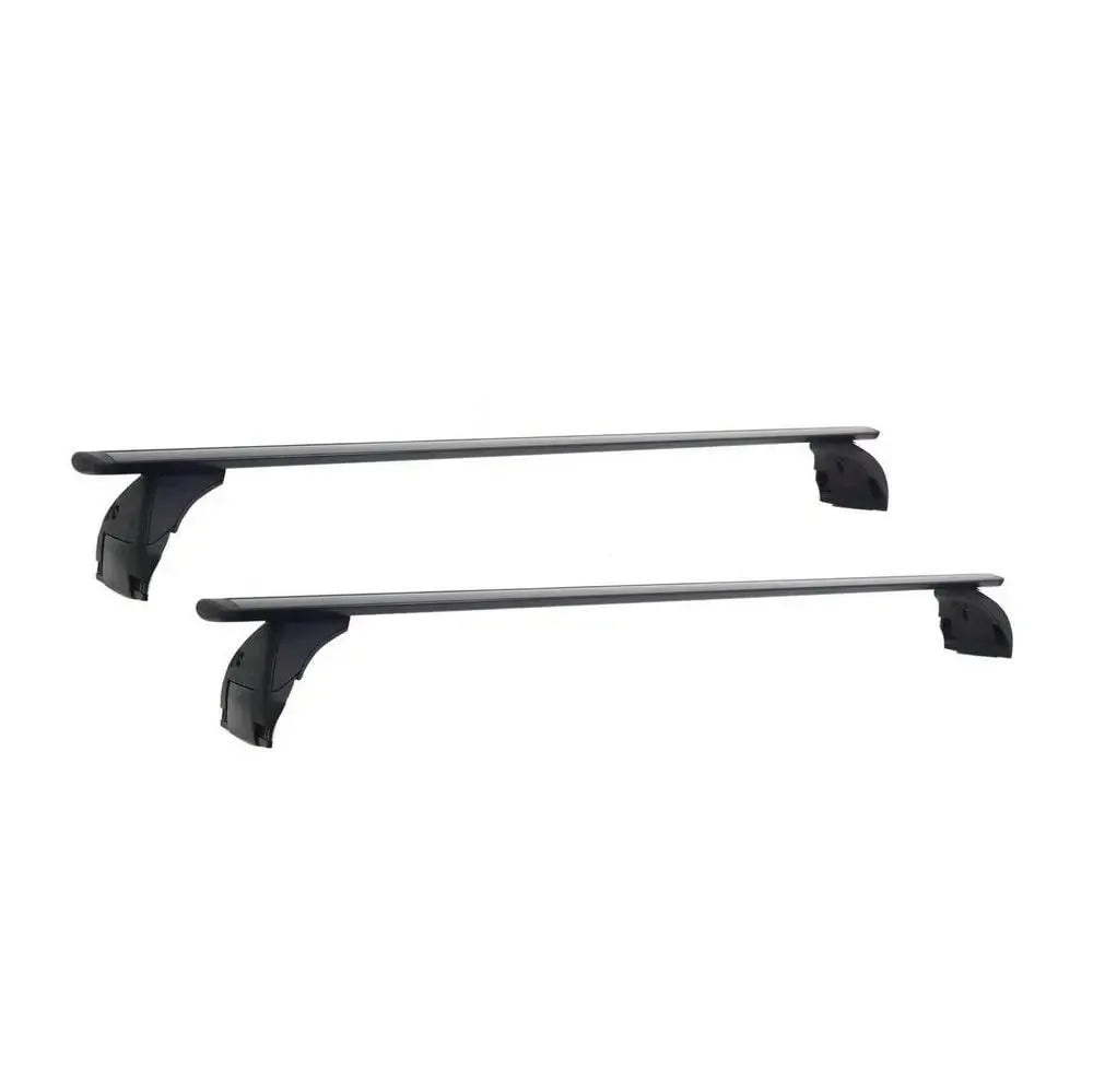 2 /4 Door Black Aluminum Luggage Cargo Carrier Roof Rack Crossbar for Jeep Wrangler JL 2018-2023