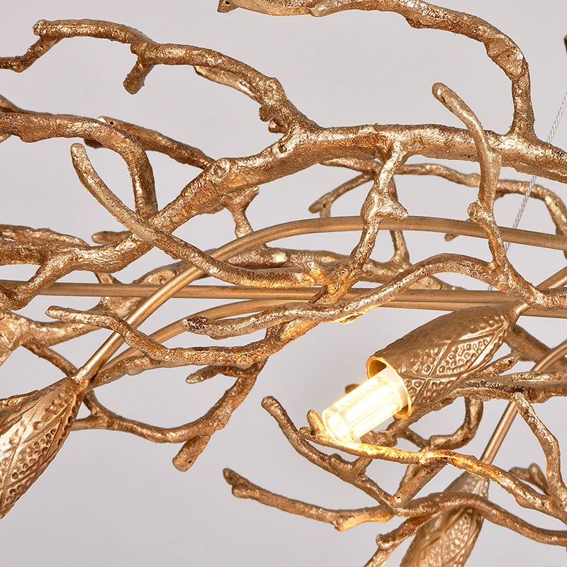 2021NEWPost modern luxury crystal chandelier northern Europe simple living room dining room lamp Club Villa lobby project lamps
