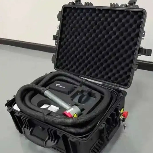 2023 China hot sale Portable rust  removal fiber 100w laser cleaning cleaner rust removal tool machine
