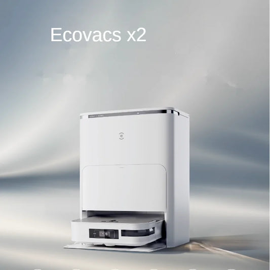 2023 New Ecovacs Vacuum Cleaner Robot X2/X2 Pro 8000Pa Intelligent Household Fully Automatic Sweeping and Dragging Integration