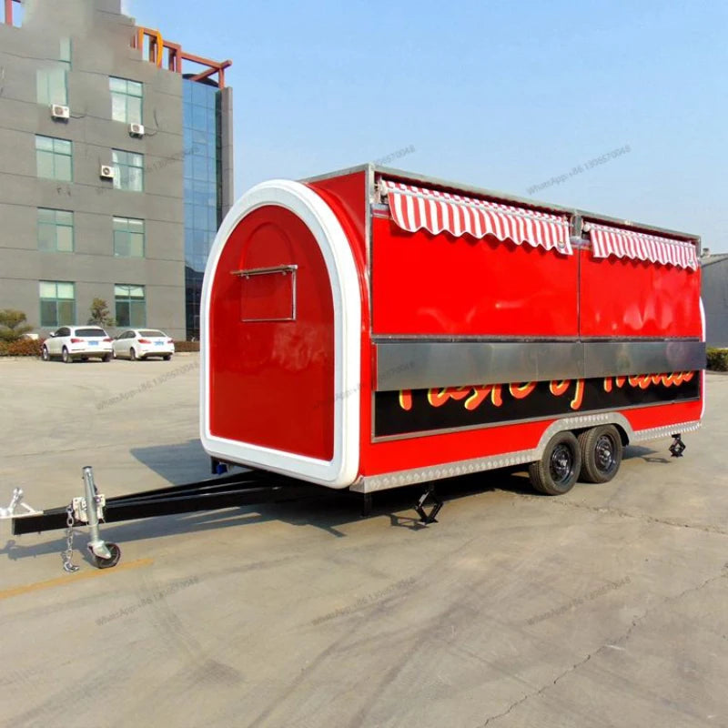 2023 New Outdoor Trailer Shopping Mall Mobile Food Truck