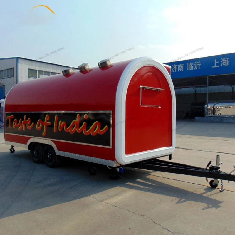 2023 New Outdoor Trailer Shopping Mall Mobile Food Truck