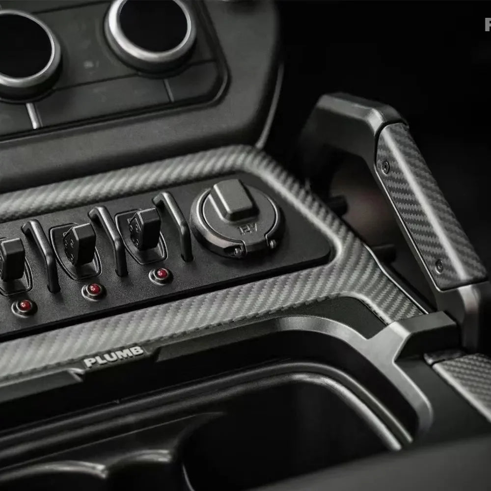 2023 New PLUMB Design Carbon Fiber Central Control System For Land Rover Defender 2020 2021 2022