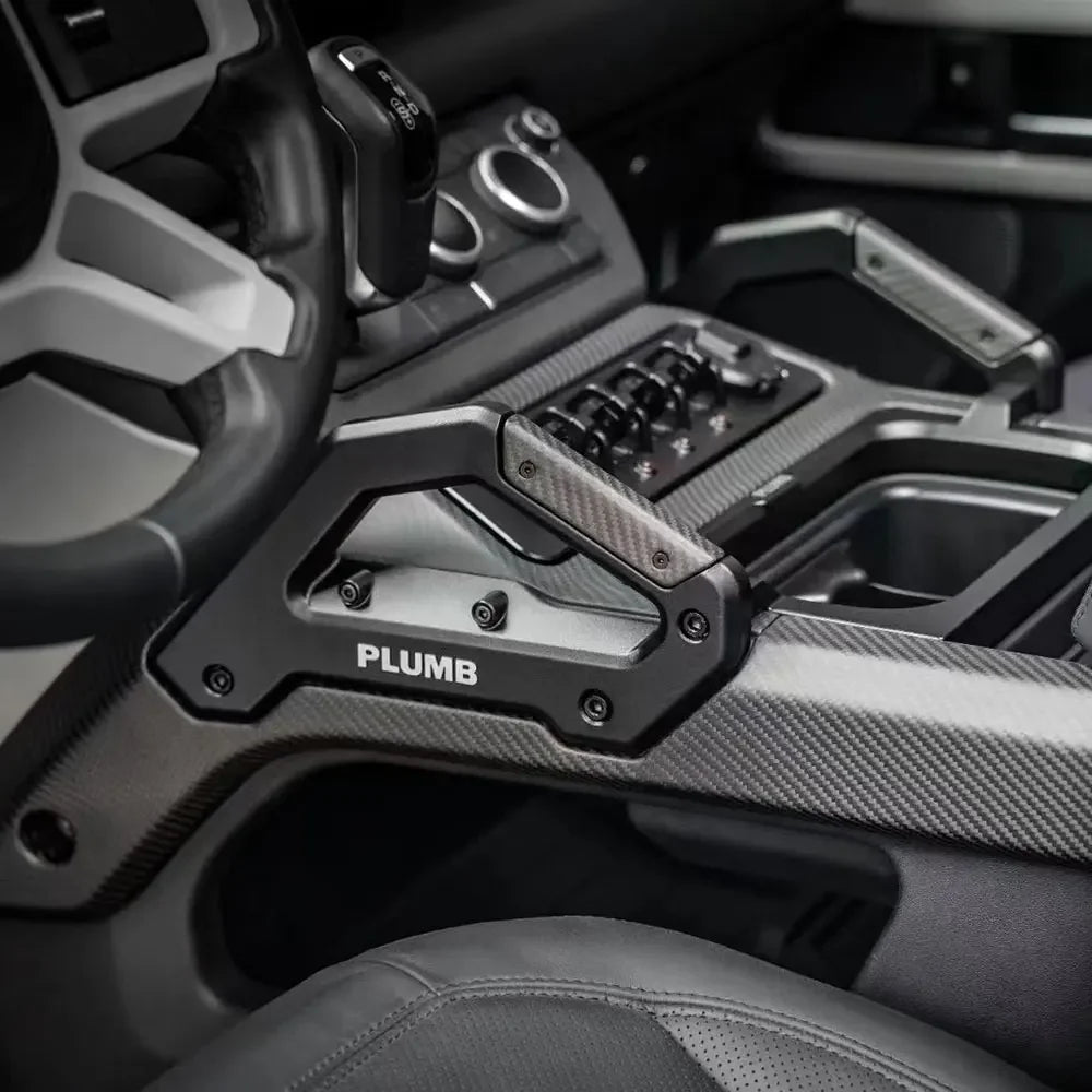2023 New PLUMB Design Carbon Fiber Central Control System For Land Rover Defender 2020 2021 2022
