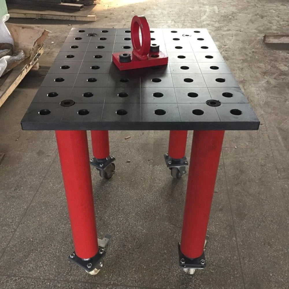 2023 Other welding equipment 1ton capacity 600x800mm steel welding table with wheel