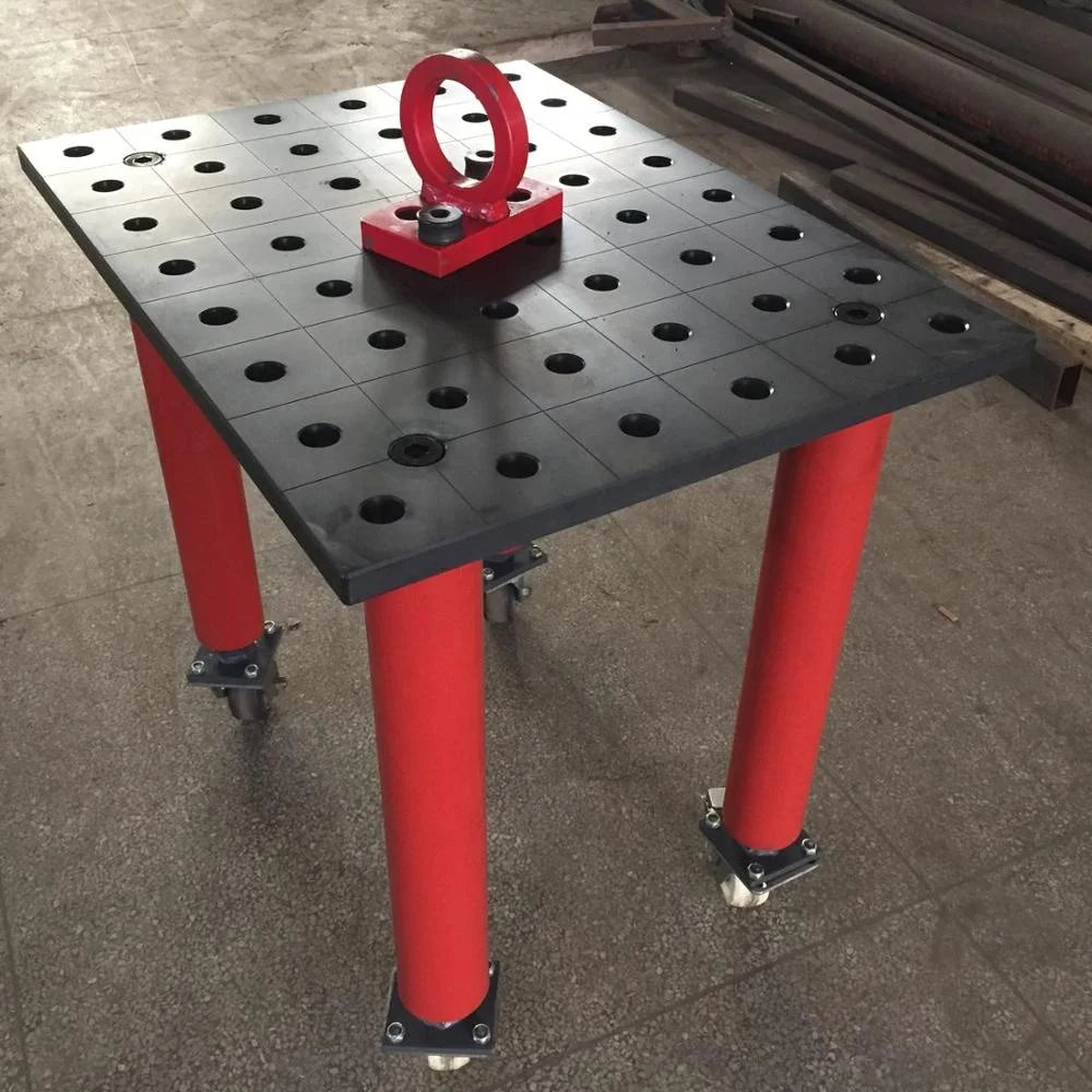 2023 Other welding equipment 1ton capacity 600x800mm steel welding table with wheel