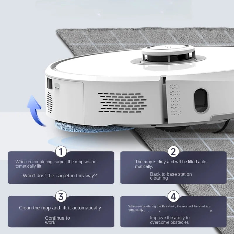 2023 Uniorange i2 intelligent fully automatic drying and dust collection household cleaning and mopping robot