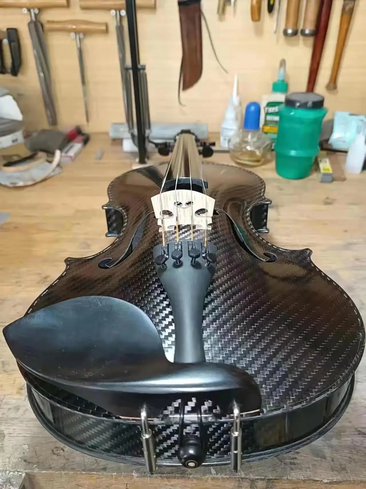 MMOOKA 2023 Wholesale customized black new high-end carbon fiber violin
