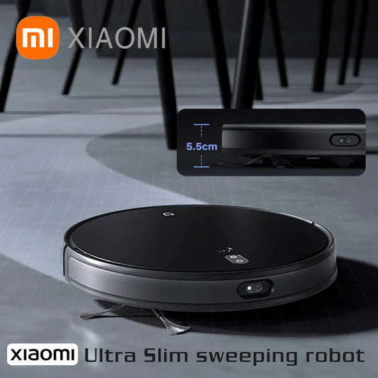 2023 Xiaomi Mijia Robot Vacuum Cleaners Ultra-thin 55 MM  Accurate Obstacle Avoidance Mapping Intelligent 3 IN 1 Double Dust Box