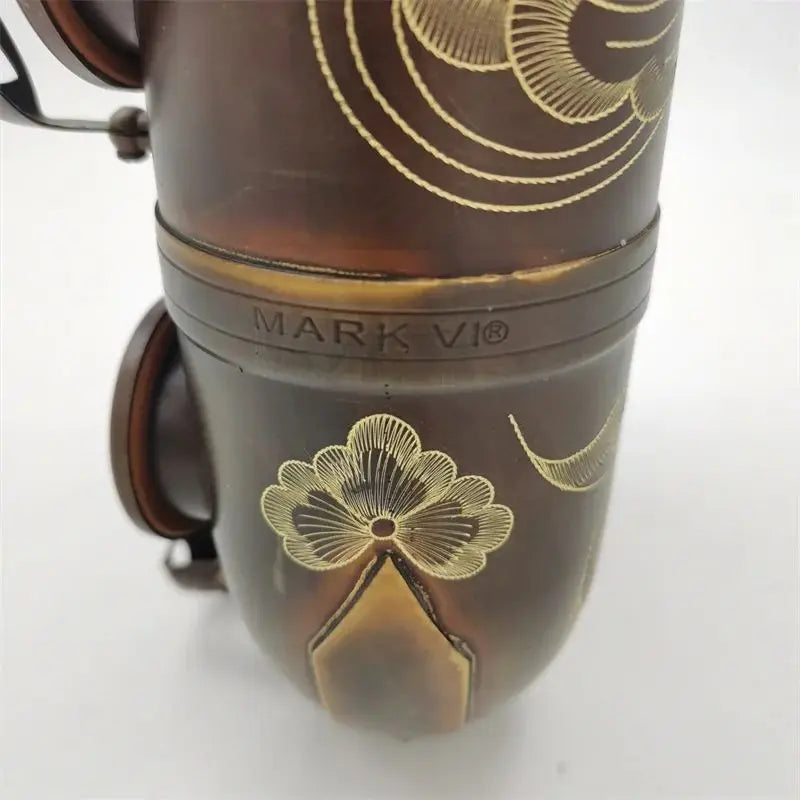 2023 new Antique copper Tenor saxophone Bb Tune Musical instrument professional performance
