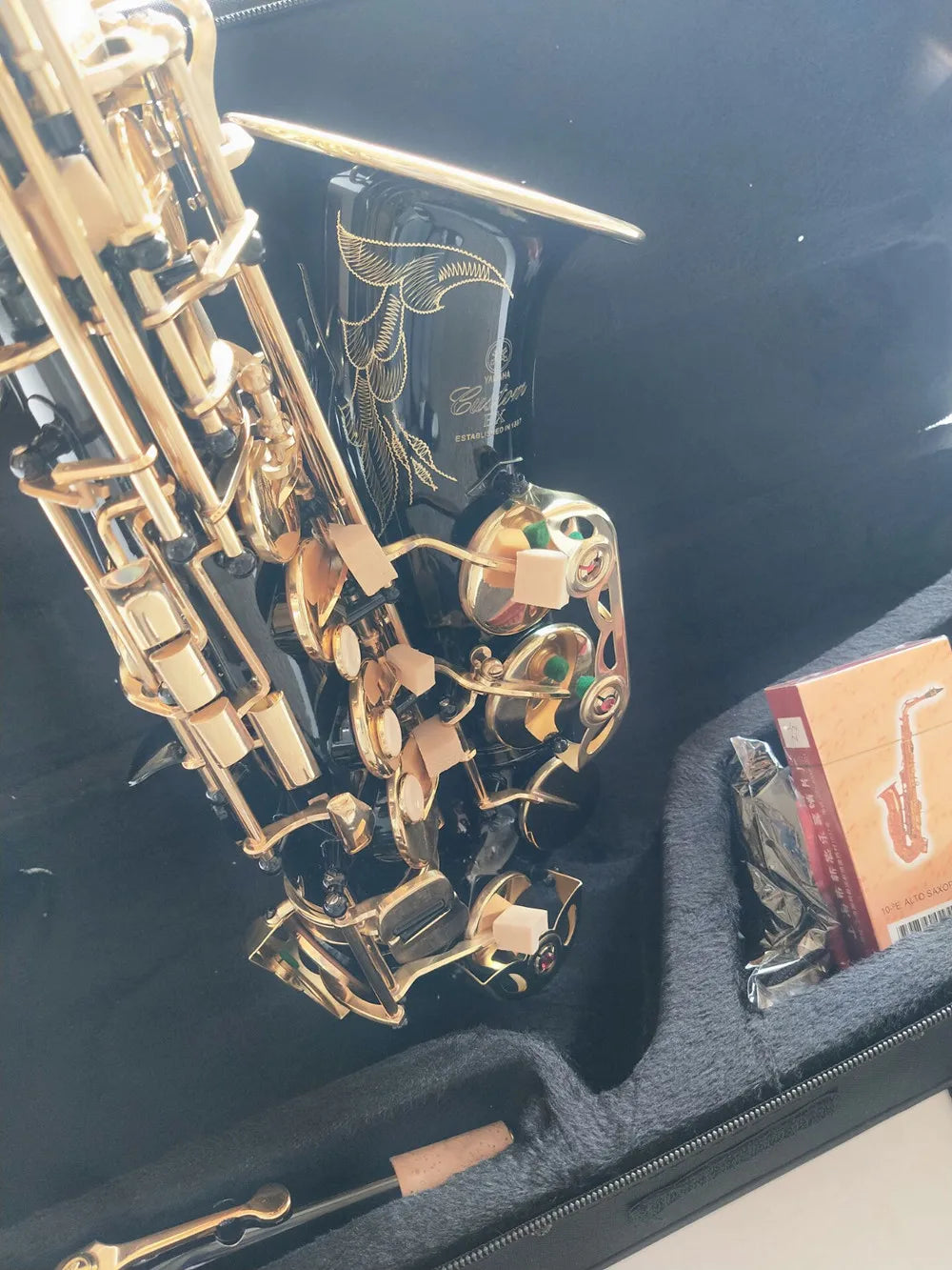 2024 Best quality New Black Alto saxophone 875EX Model E-Flat Professional Sax music instrument With case