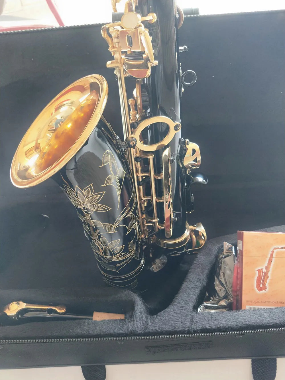 2024 Best quality New Black Alto saxophone 875EX Model E-Flat Professional Sax music instrument With case