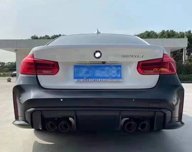 3 series F30 bodykit For  F30 upgrade G82 M4 bumper with Exhaust grille car bumper body kit