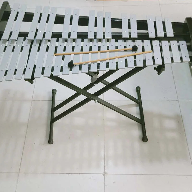 37 tone xylophone aluminum plate piano with bracket percussion instrument