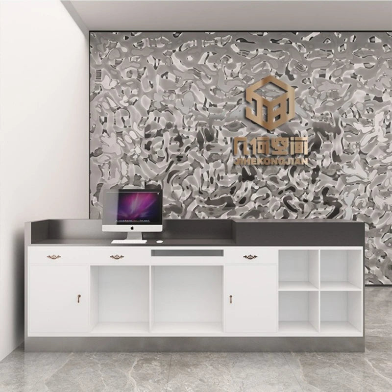 3Company reception desk lobby consultation desk hotel hotel beauty salon bar cashier custom-made commercial
