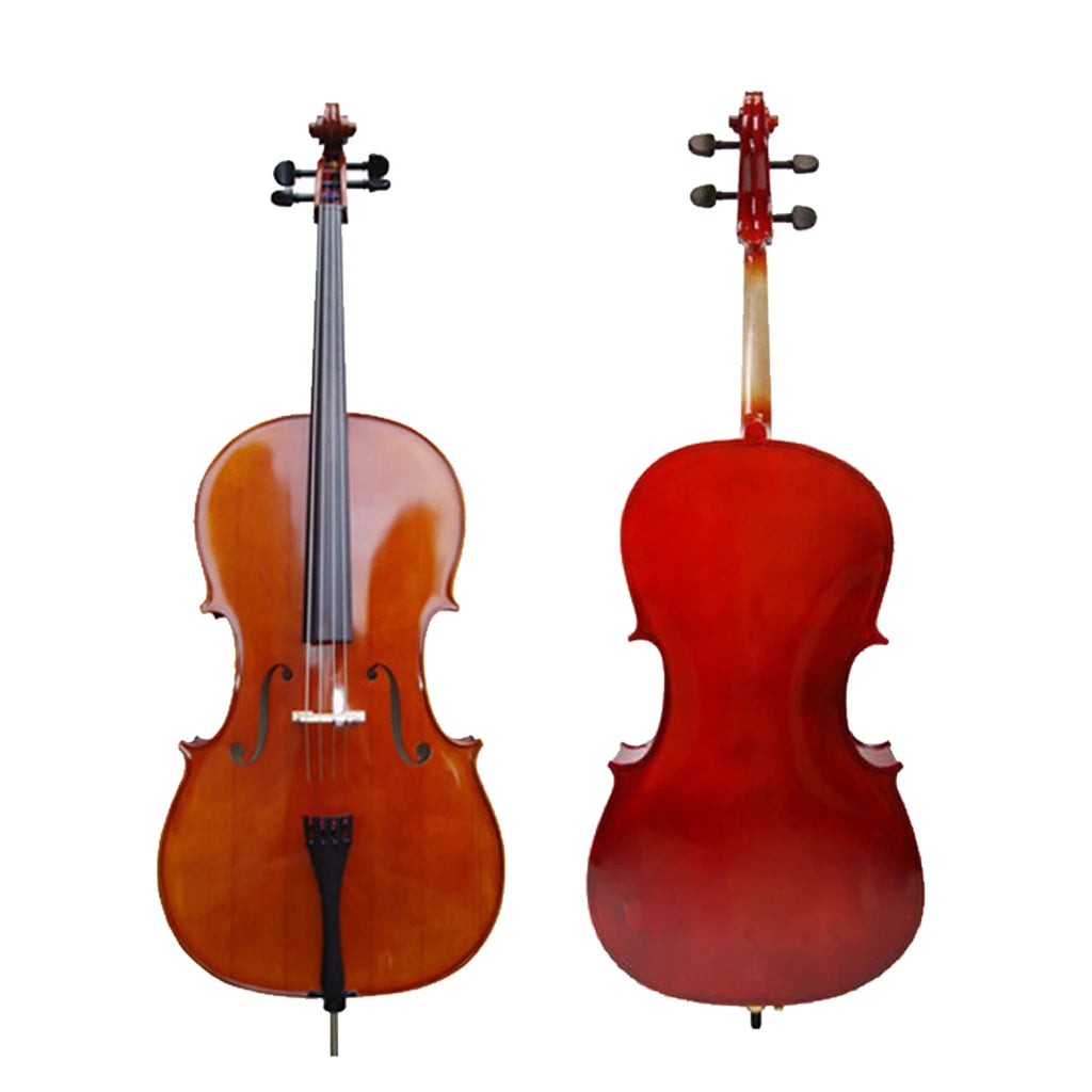 MMOOKA 4/4 3/4 1/2 1/4 1/8 Acoustic Cello Pure Handmade Solidwood Cellos Violoncelo チェロ виолончель With Carry Gig Bag Bow Bridge Case