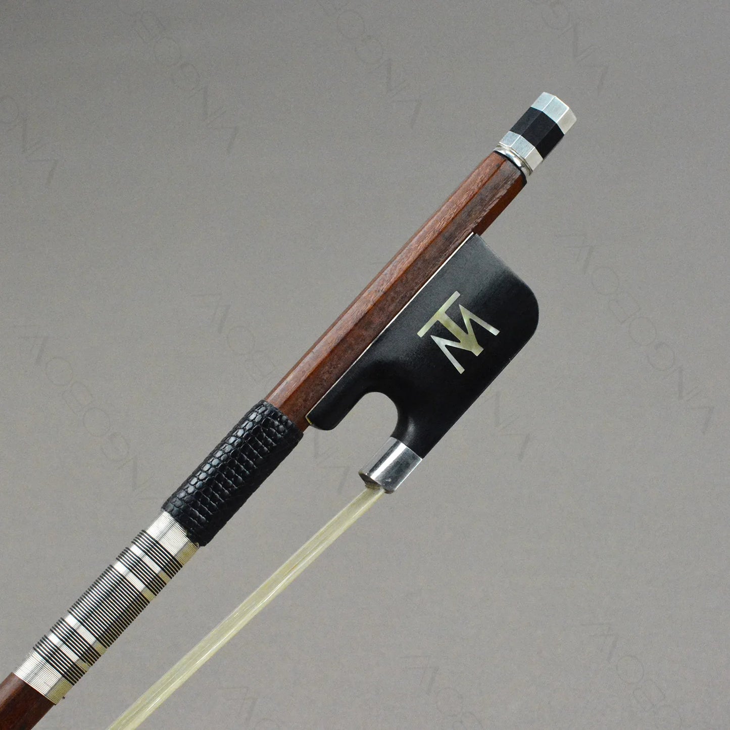 MMOOKA 4/4 Size Antique Fine Pernambuco Cello Bow Old Strong Stick Clear Tone ACTUAL BOW No.3