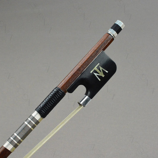 MMOOKA 4/4 Size Antique Fine Pernambuco Cello Bow Old Strong Stick Clear Tone ACTUAL BOW No.3