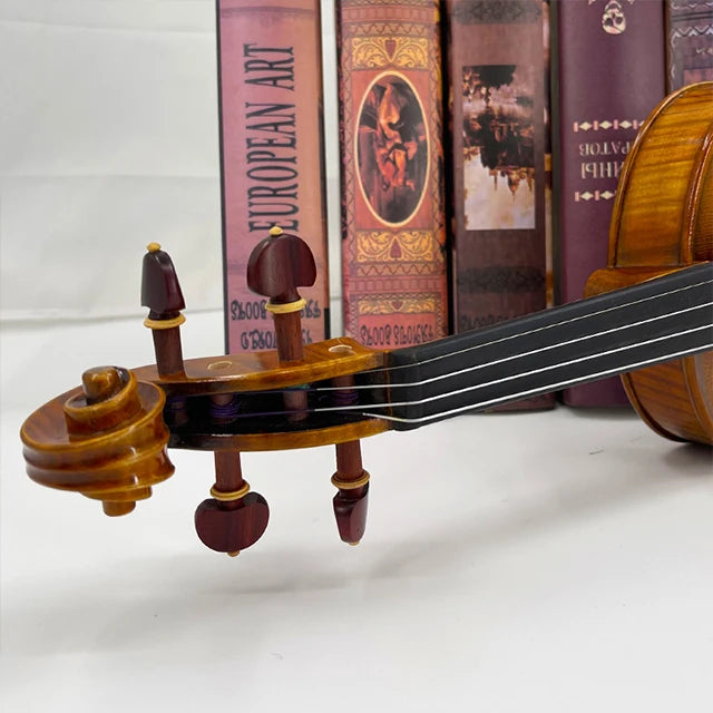 MMOOKA 4/4 Violin Professional Musical Instrument Hand Made Violin With Carbon Bow Case