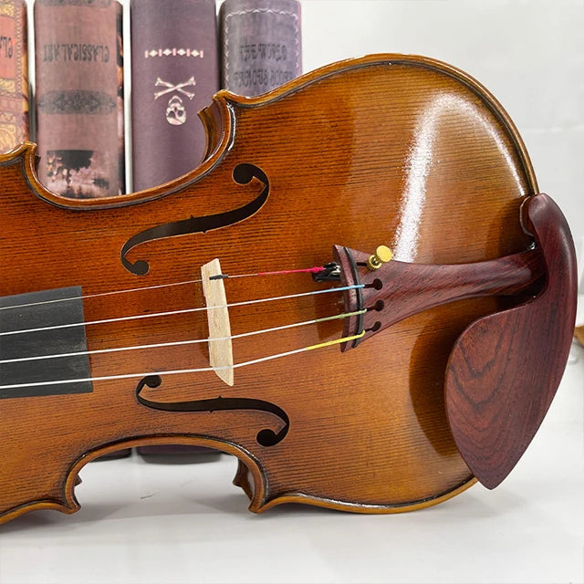MMOOKA 4/4 Violin Professional Musical Instrument Hand Made Violin With Carbon Bow Case