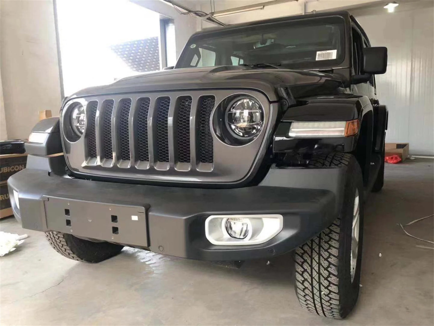 4Pcs/Set High Fender Flares Wheel Eyebrow With LED Lamp Accessories  For Jeep Wrangler JL 2018+  JL1152 LantSun