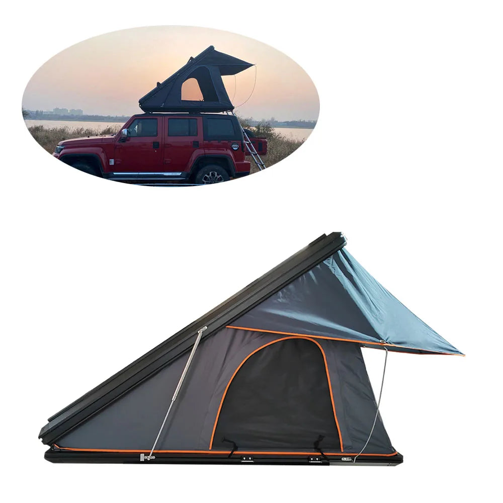 4x4 camping roof tents triangle hard shell roof top tent  camping roof top tent