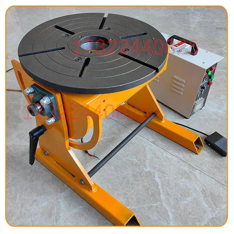 50-200 kilogram grade small flange girth weld argon arc welding automatic welding equipment turnover positioner rotary table