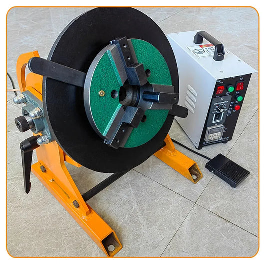 50-200 kilogram grade small flange girth weld argon arc welding automatic welding equipment turnover positioner rotary table