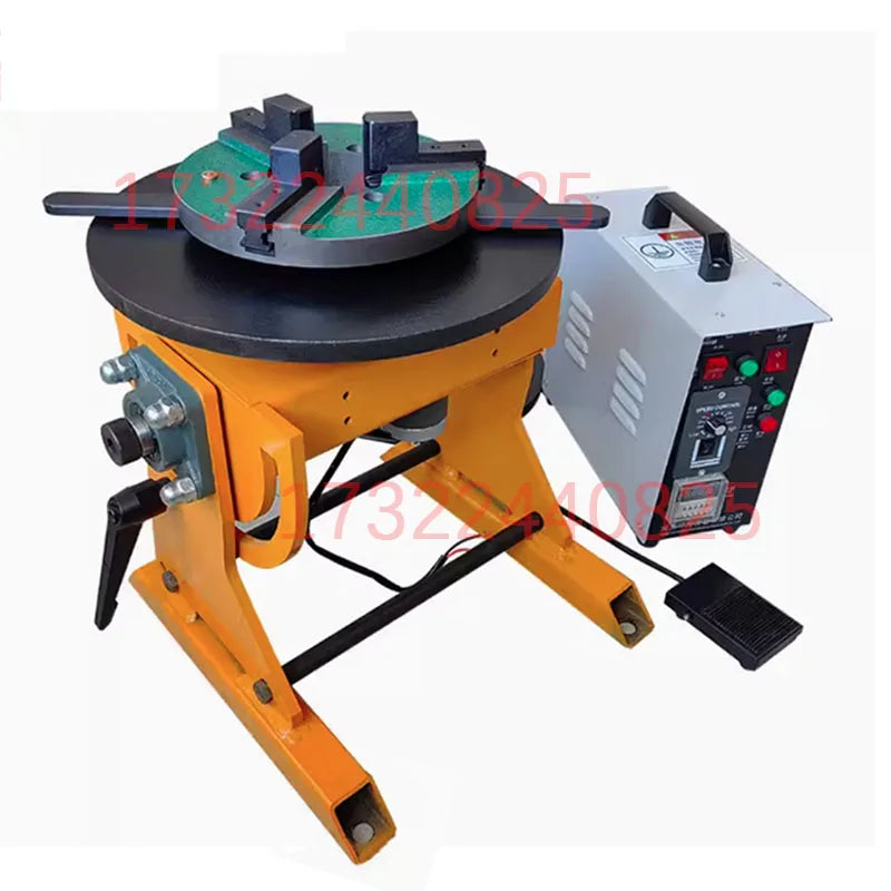 50-200 kilogram grade small flange girth weld argon arc welding automatic welding equipment turnover positioner rotary table