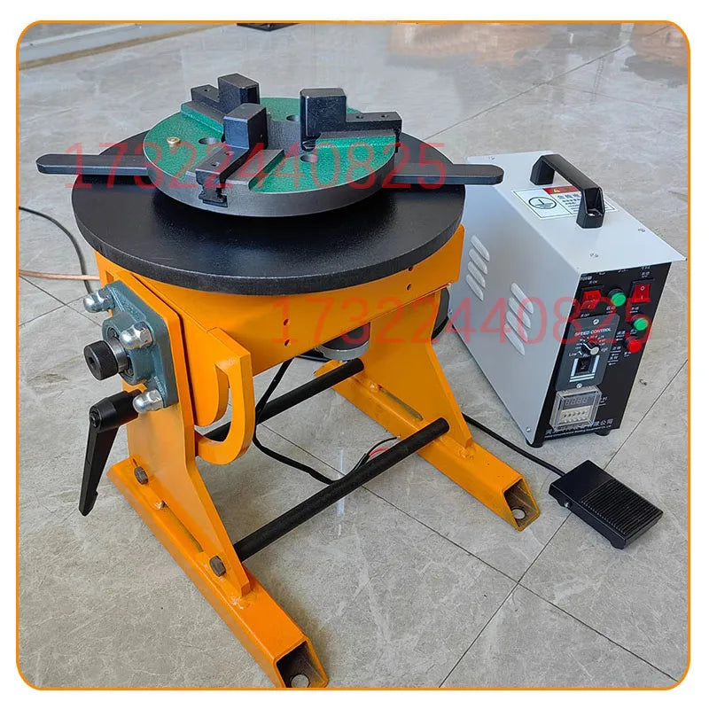 50-200 kilogram grade small flange girth weld argon arc welding automatic welding equipment turnover positioner rotary table