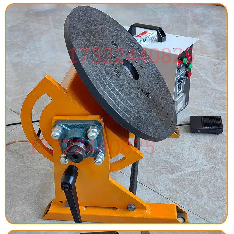 50-200 kilogram grade small flange girth weld argon arc welding automatic welding equipment turnover positioner rotary table