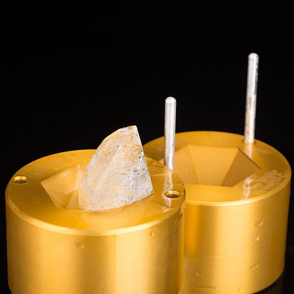 ANTNX Ice Cube Mold Diamond Shape Making Mold is Automatically Pressed into Shape, Suitable for Whiskey Cocktails, and can be reused