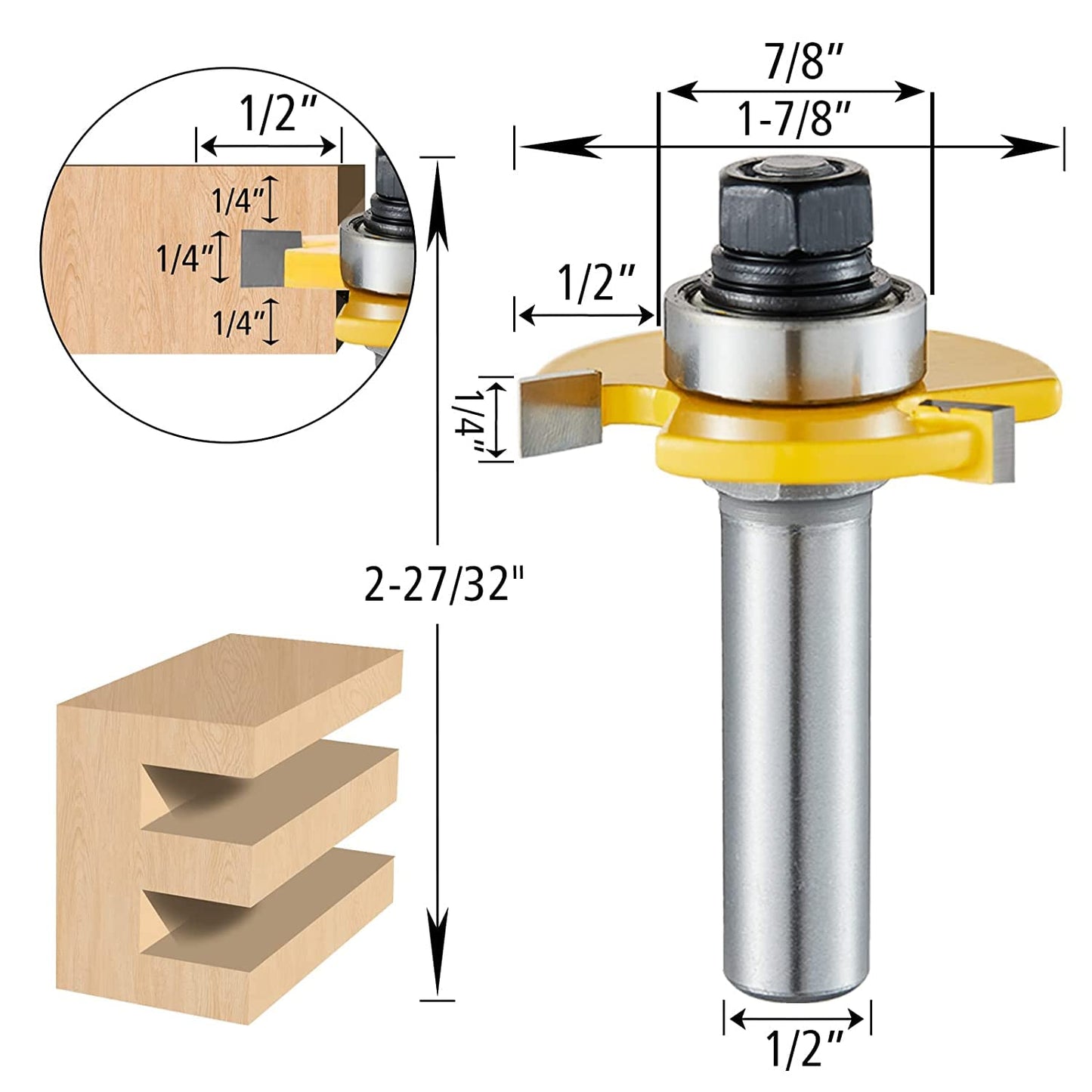 ANTNX Tongue and Groove Set (3)
