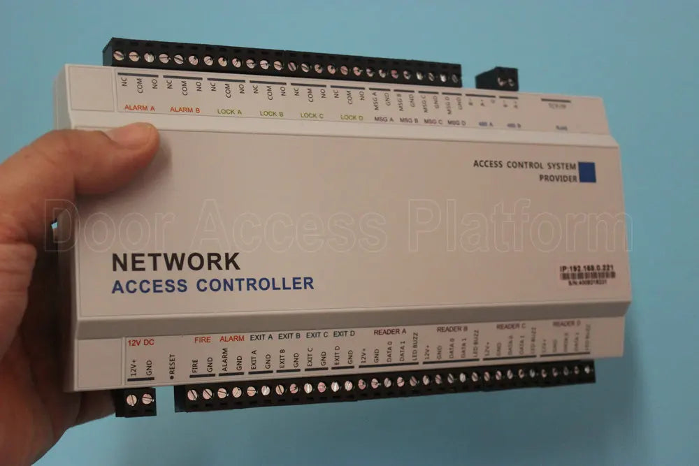 7 Floors Elevator/Lift Controller+12 Doors Access Controller system, Intelligent building control solution Web+IP interface kit