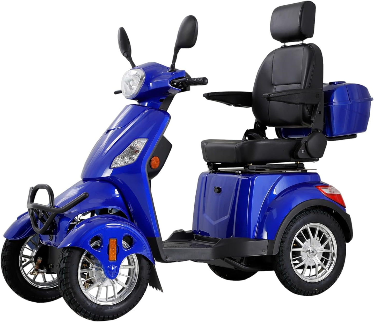 800W Heavy Duty Mobility Scooters for Seniors & Adults 500lbs Capacity - All Terrain Electric Powered Scooter - Fast Mobility Scooter for Travel, Elderly w/ 360 Swivel Seat