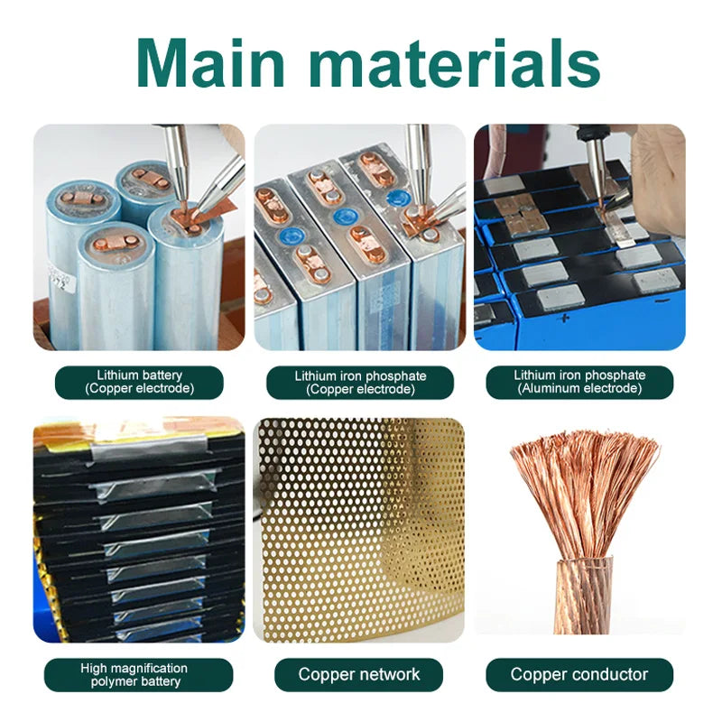 811A Lithium Battery Spot Welder 36KW 720J Capacitor Inverter Energy Storage Pulse Handheld Welding Machine Spot Weld Equipment