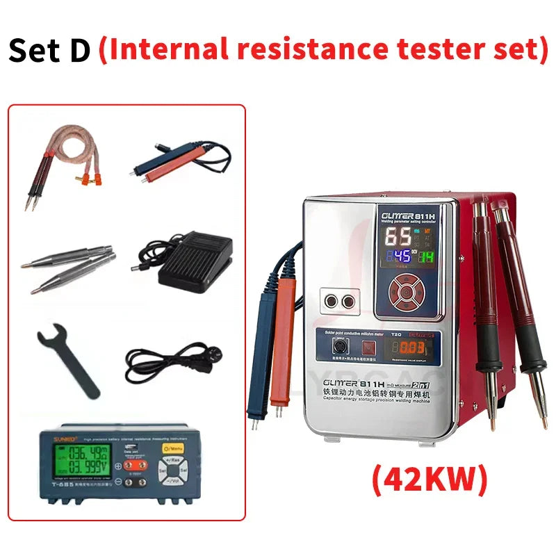 811H 36KW/42KW Battery Aluminum-Copper Welding Machine Large Single Aluminum-nickel Welding Equipment Battery Output Power 7000A