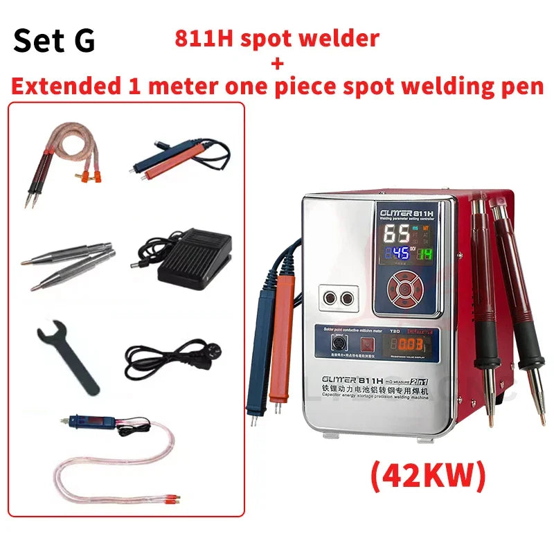 811H 36KW/42KW Battery Aluminum-Copper Welding Machine Large Single Aluminum-nickel Welding Equipment Battery Output Power 7000A