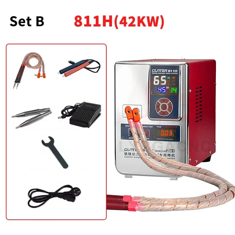 811H 36KW/42KW Battery Aluminum-Copper Welding Machine Large Single Aluminum-nickel Welding Equipment Battery Output Power 7000A