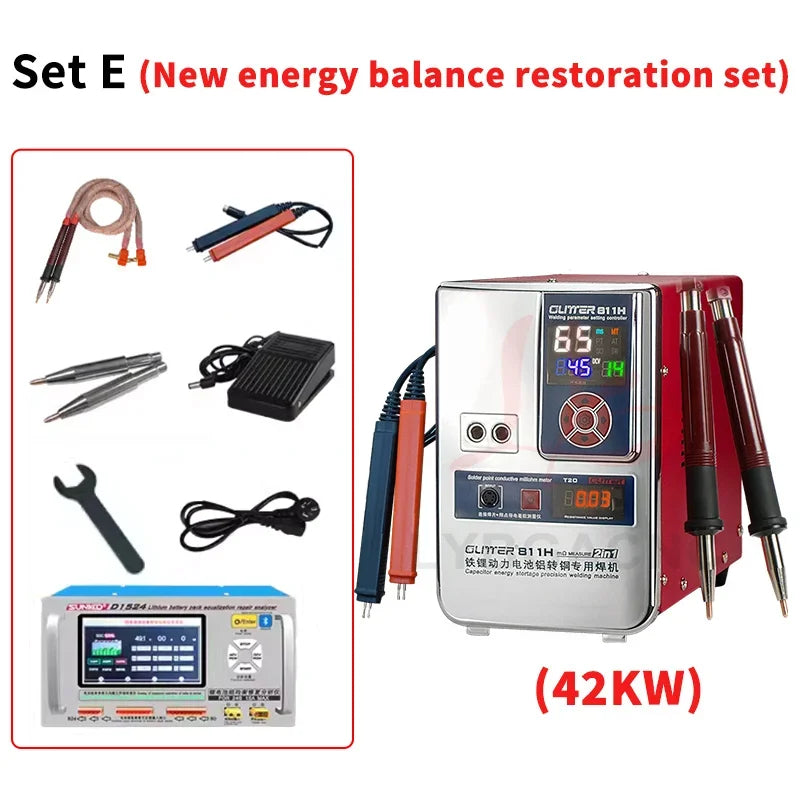 811H 36KW/42KW Battery Aluminum-Copper Welding Machine Large Single Aluminum-nickel Welding Equipment Battery Output Power 7000A
