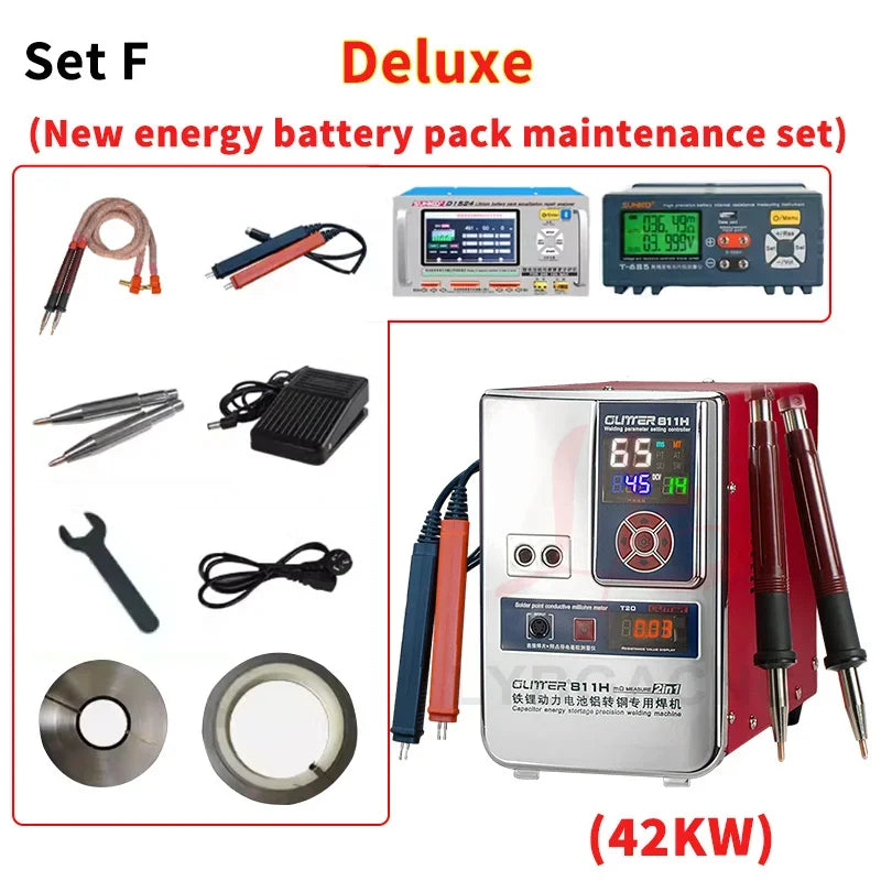 811H 36KW/42KW Battery Aluminum-Copper Welding Machine Large Single Aluminum-nickel Welding Equipment Battery Output Power 7000A