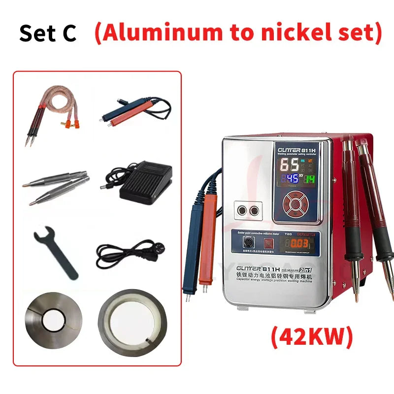 811H 36KW/42KW Battery Aluminum-Copper Welding Machine Large Single Aluminum-nickel Welding Equipment Battery Output Power 7000A