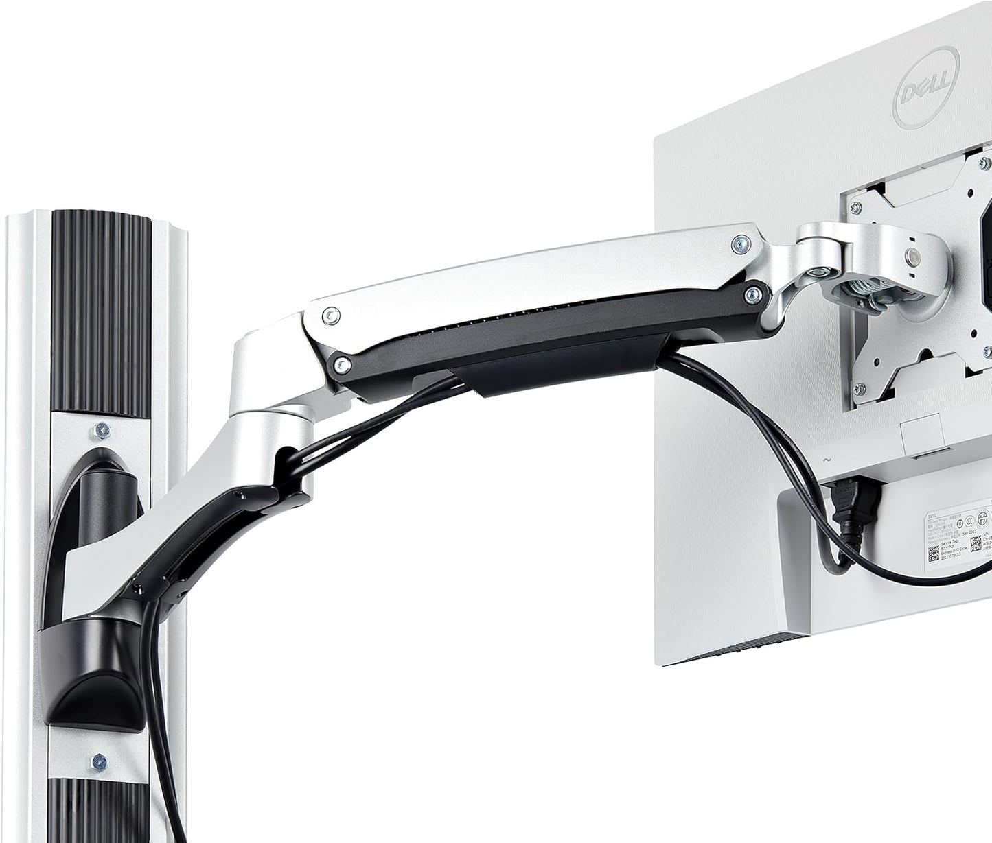 StarTech.com Wall Mount Workstation, VESA Mount for 32" Monitor (22lb/10kg), Fully Articulating Monitor Mount & Keyboard Tray