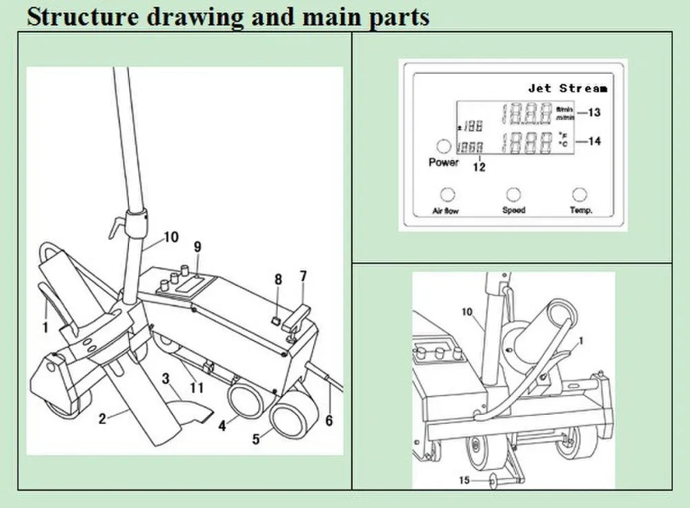 Professional Automatic Hot Air Roofing Welding Equipment / Machine