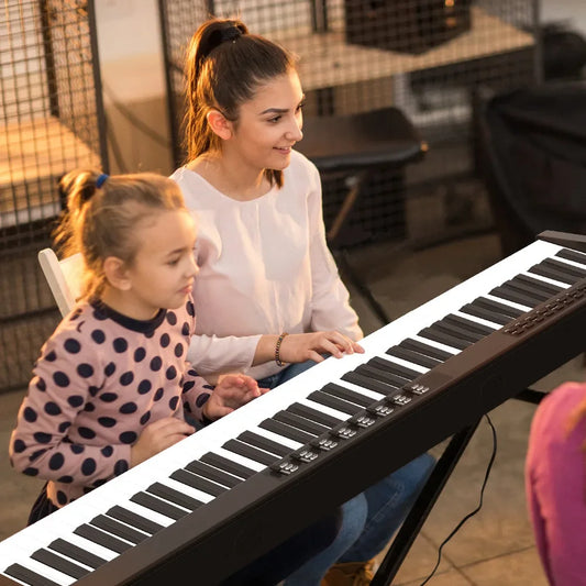 88 Keys Musical Keyboard Professional Piano Digital Aldult Electronic Organ Flexible Controller Teclado Musical Entertainment